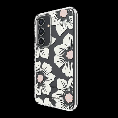 Kate Spade - Protective Hardshell Case For Samsung Galaxy S24 - Hollyhock Cream