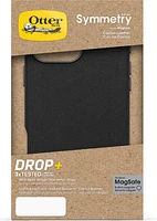 iPhone 16 Pro Max Otterbox Symmetry Cactus Leather w/MagSafe case - Black - Noir Ash