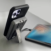 Maglock Hub All-In-One Wireless Power Bank 5000 mAh Black