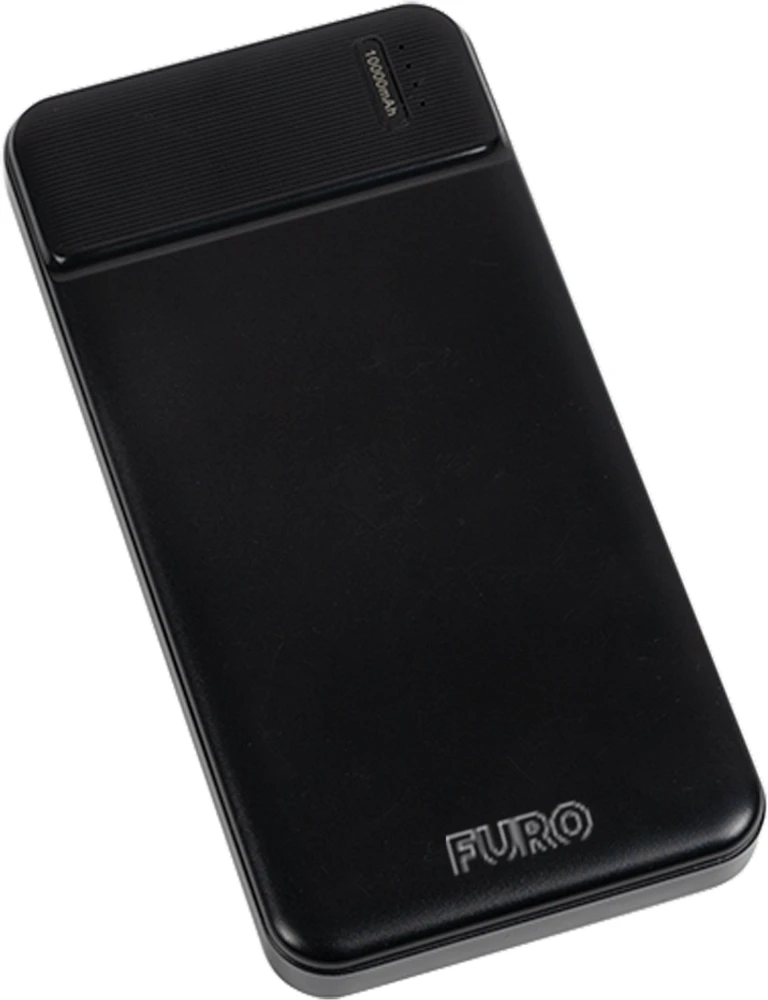FURO 10000 Slim Power Bank - Black