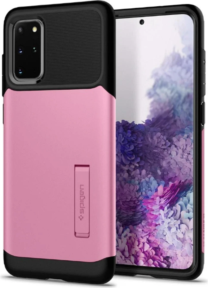 Spigen - Slim Armor Case for SS Galaxy S20+ - Rusty Pink