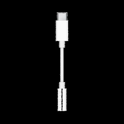 USB-C to 3.5mm Headphone Jack Adapter White