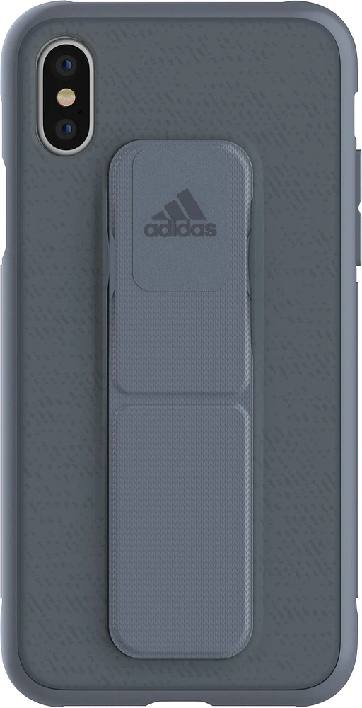 ADIDAS étui Grip Snap pour iPhone X/Xs, acier brut