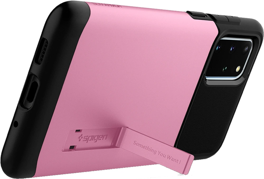 Spigen - Slim Armor Case for SS Galaxy S20+ - Rusty Pink