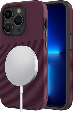 AXS Inc. - iPhone 14 Pro Max - PROTech Plus MagSafe Case - Sangria