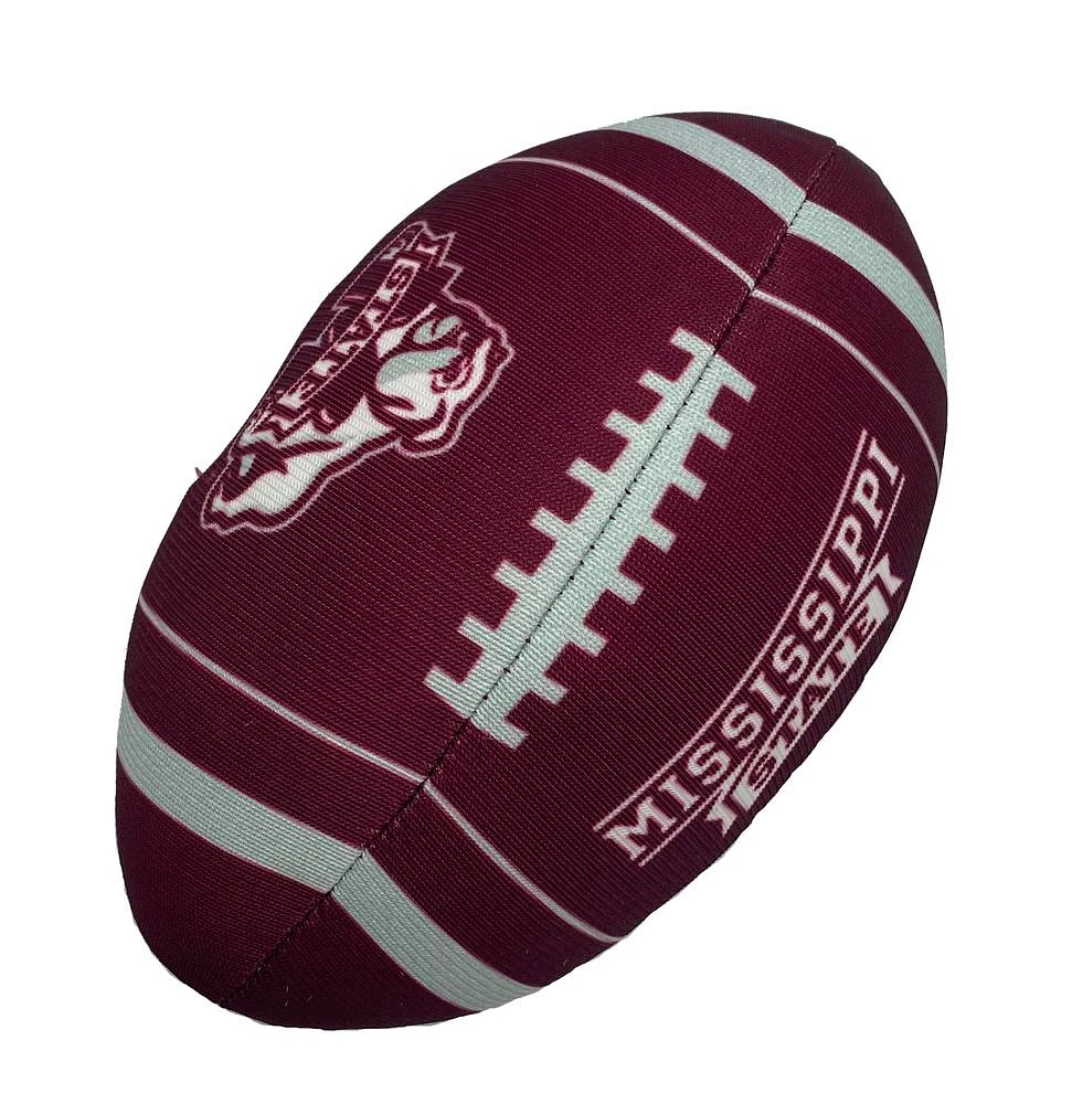 Mississippi State Pet Football Toss Toy