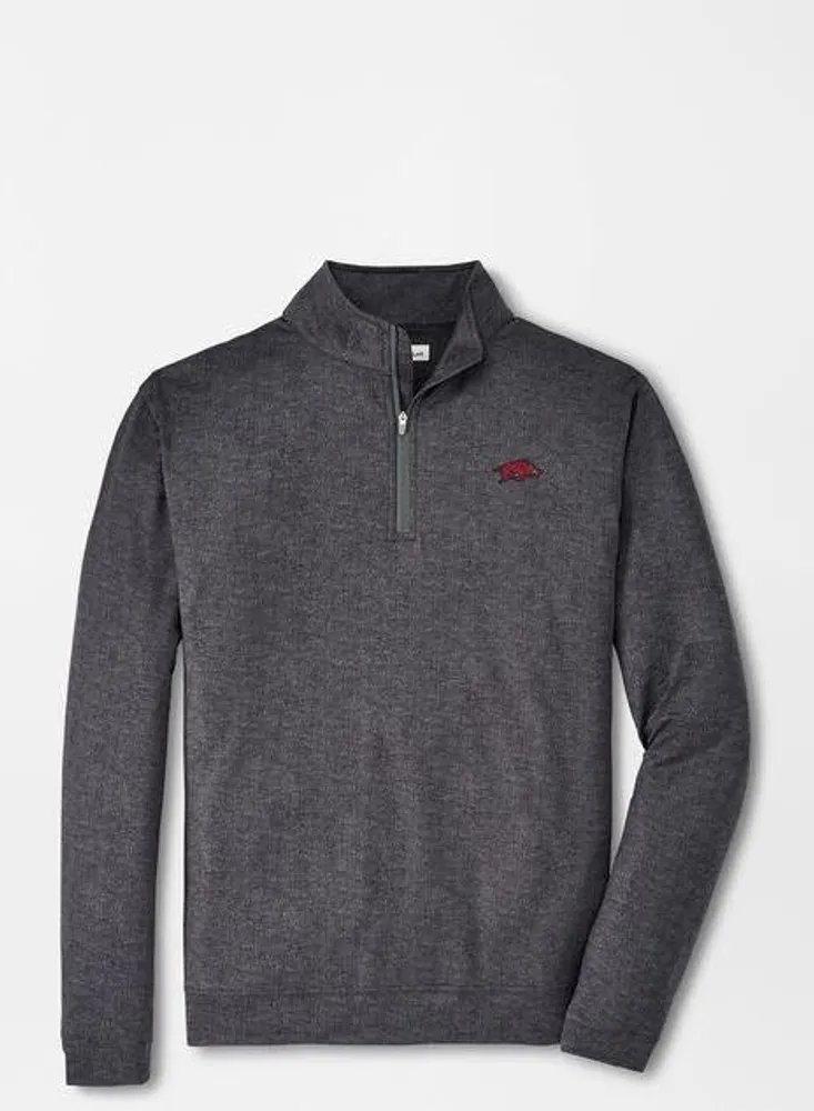 Arkansas Peter Millar Perth Stitch Stretch 1/4 Zip Pullover