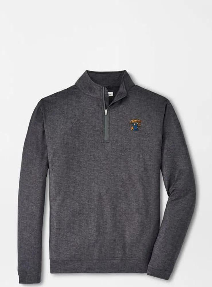 Kentucky Peter Millar Men's Perth Stitch Stretch 1/4 Zip Pullover