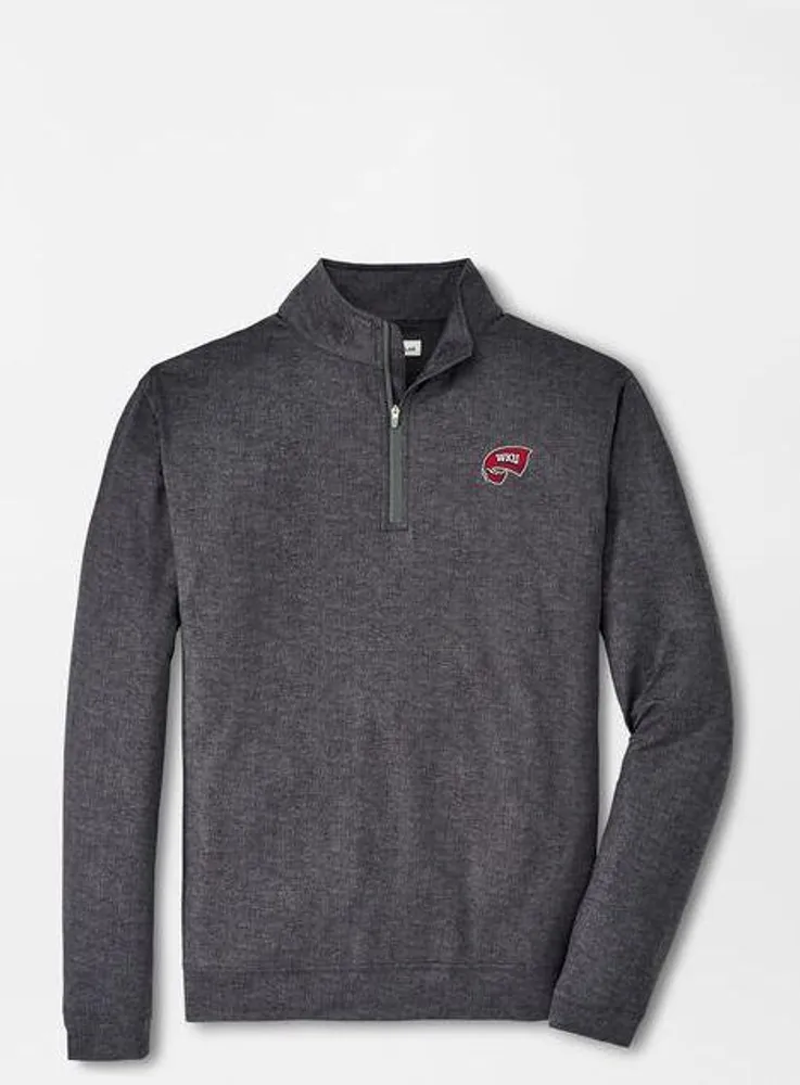 Western Kentucky Peter Millar Perth Stitch Stretch 1/4 Zip Pullover