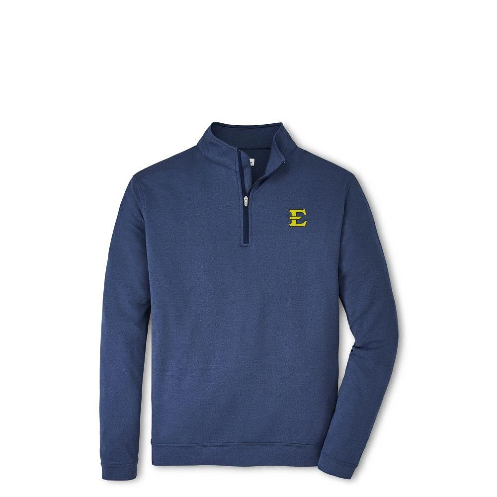 ETSU Peter Millar Perth Melange 1/4 Zip Pullover