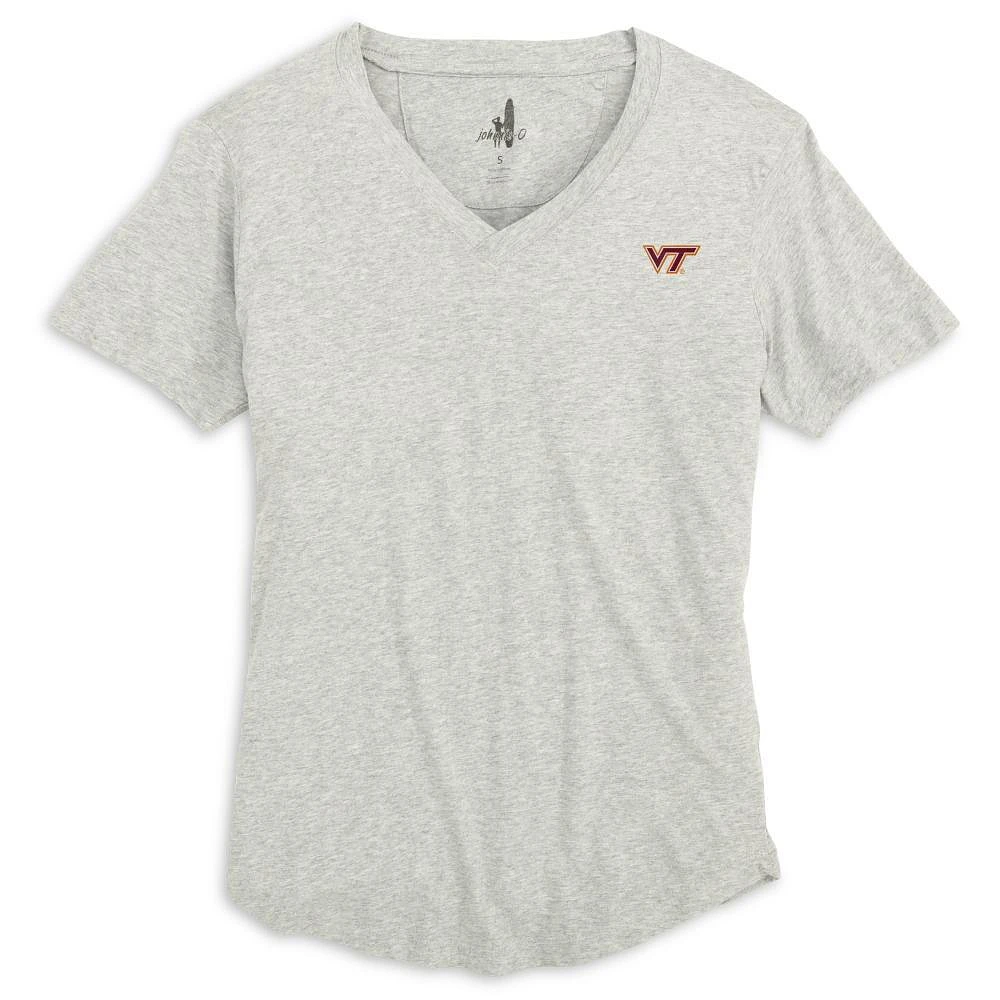 Virginia Tech Johnnie-O Women's Meredith V-Neck Tee