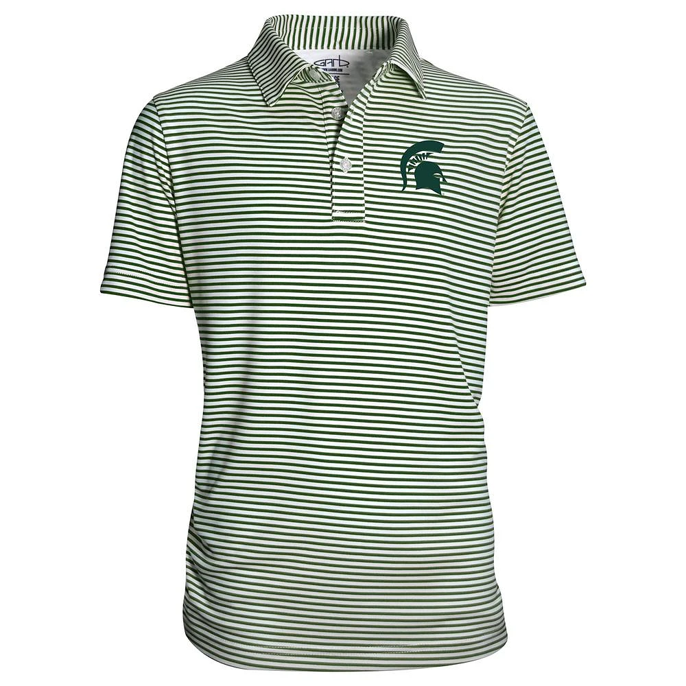 Michigan State Garb YOUTH Carson Stripe Polo