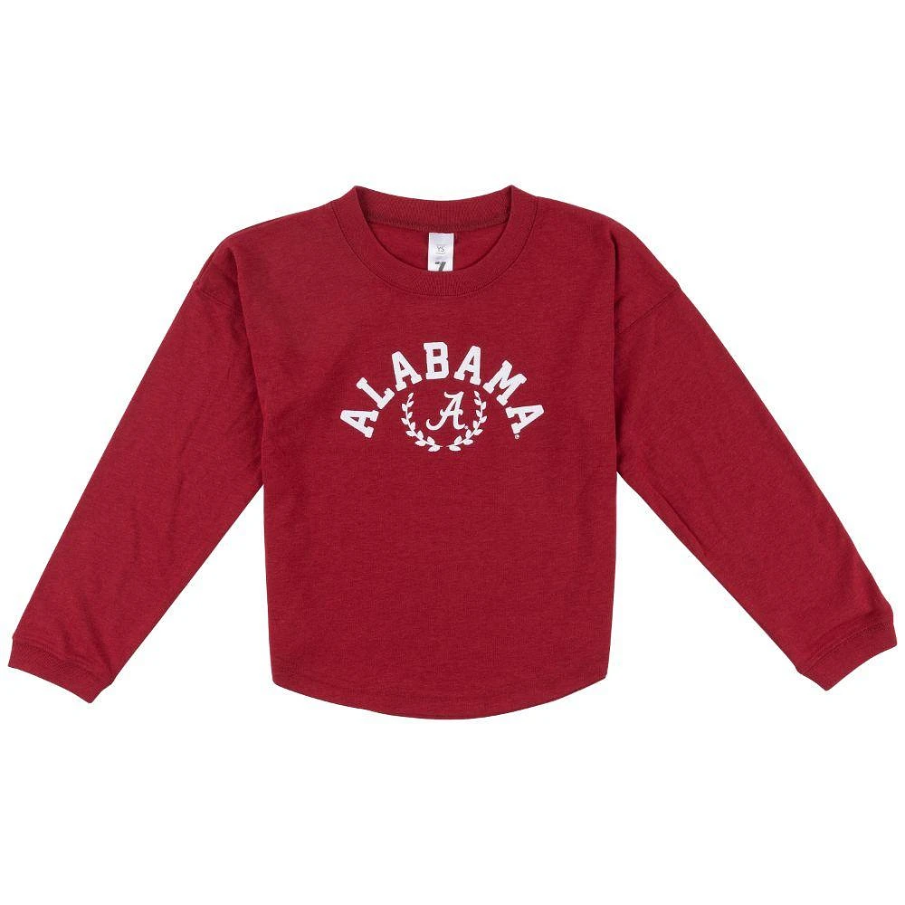 Alabama Zoozatz YOUTH Drop Shoulder Long Sleeve Tee