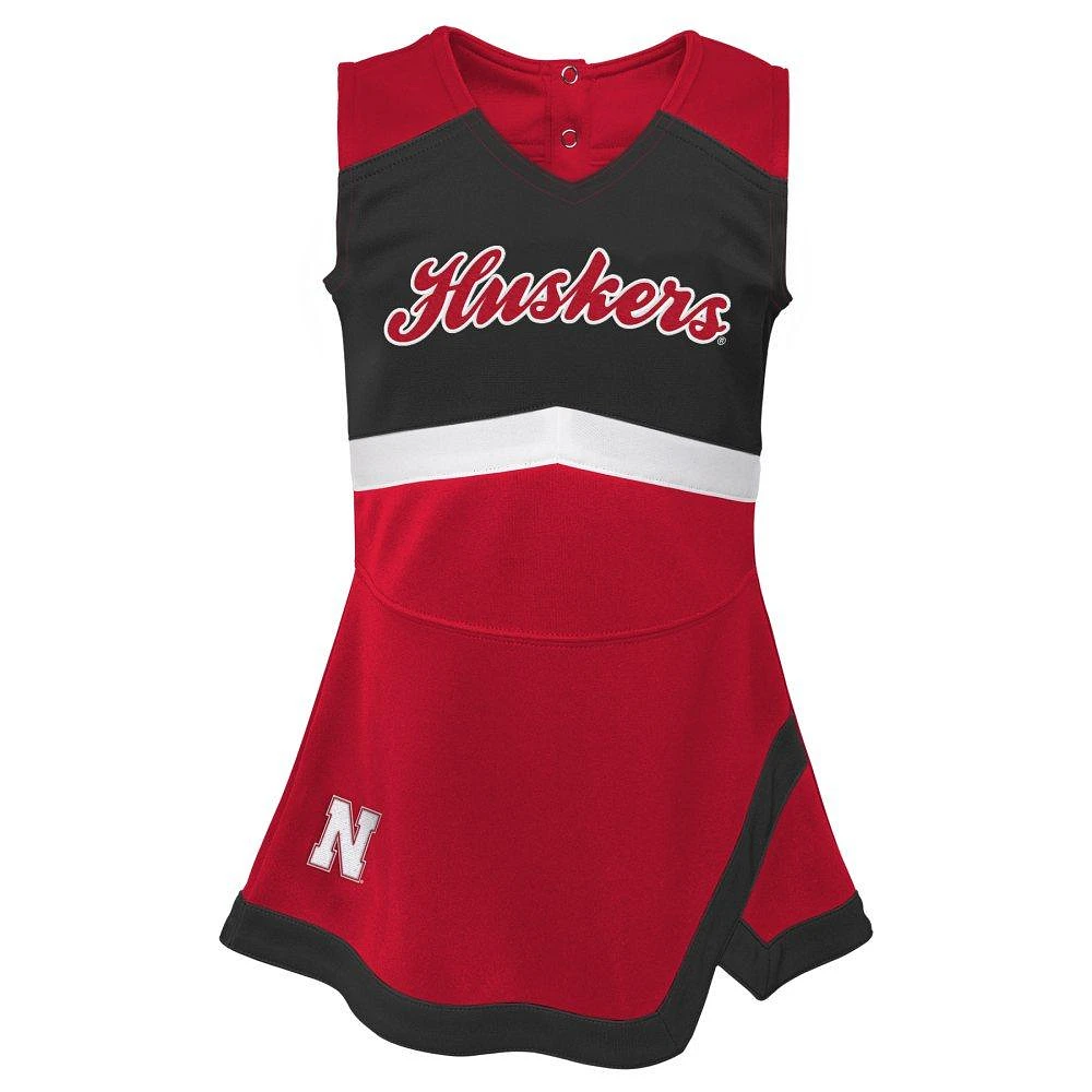Nebraska Infant Cheerleader 2-Piece Dress