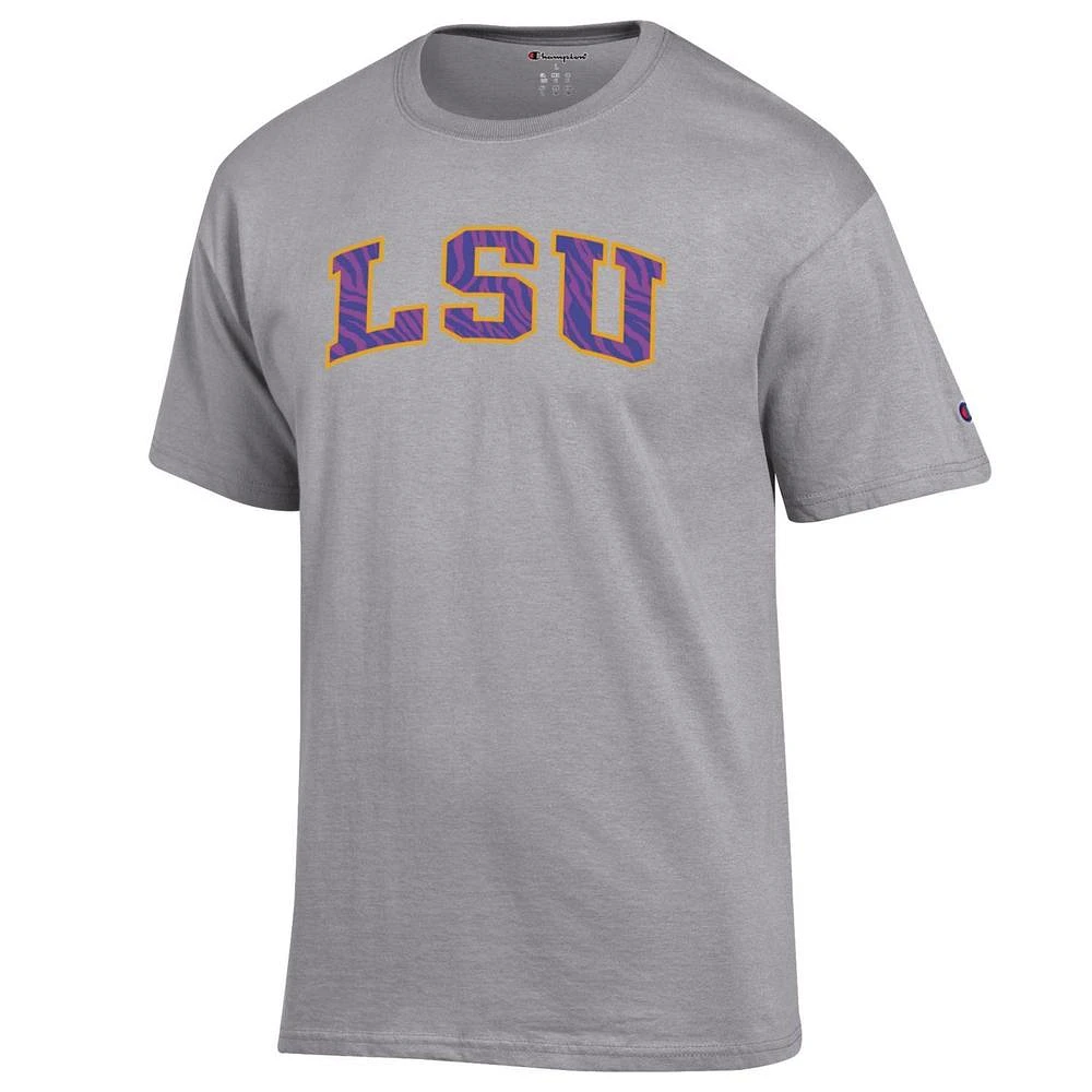LSU Champion Tiger Stripe Arch Tee
