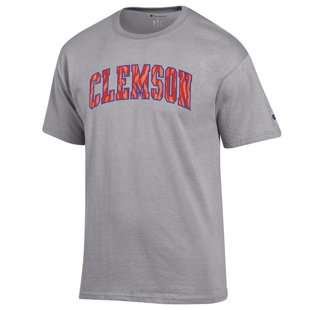Clemson Champion Tiger Stripe Arch Tee