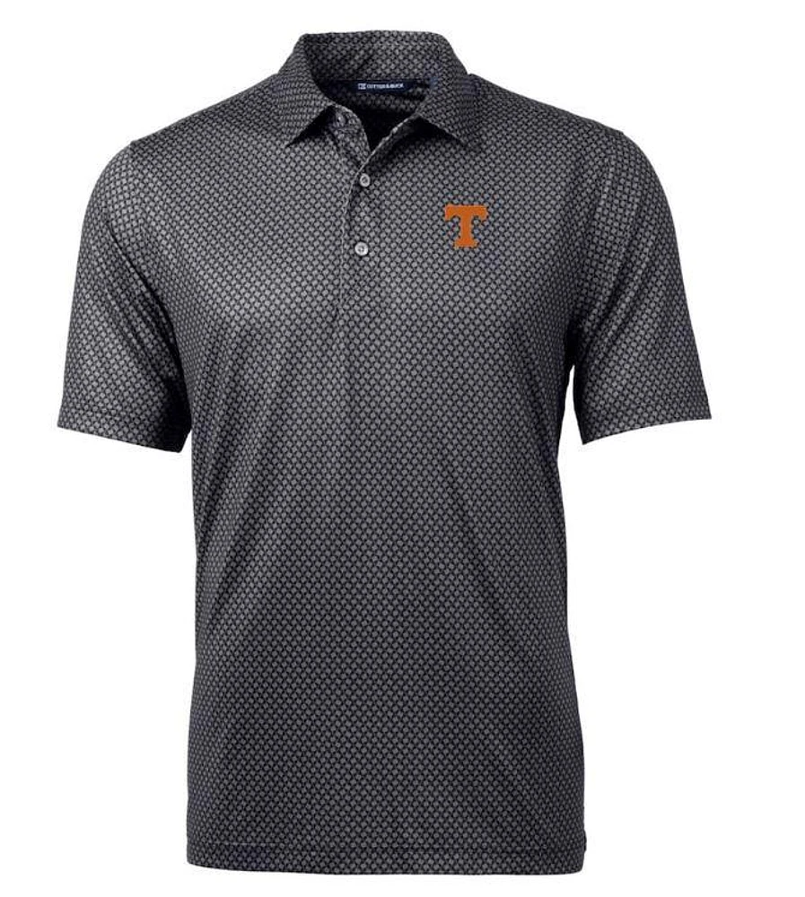 Tennessee Cutter & Buck Banner Print Polo