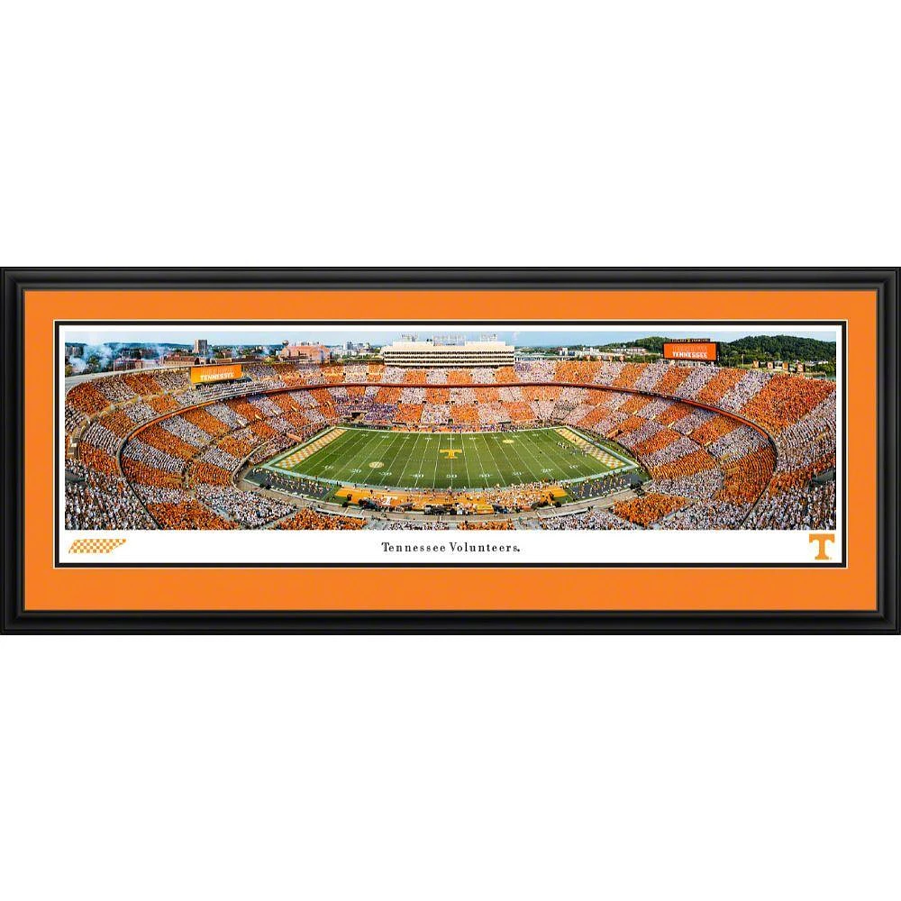 Tennessee vs Florida 2022 Checker Neyland Deluxe Frame 18
