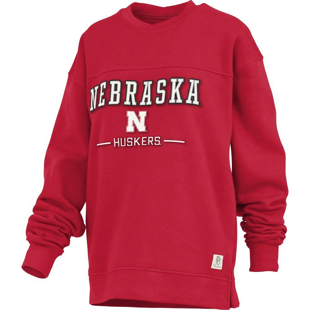 Nebraska Pressbox Singletary Oversized Crewneck