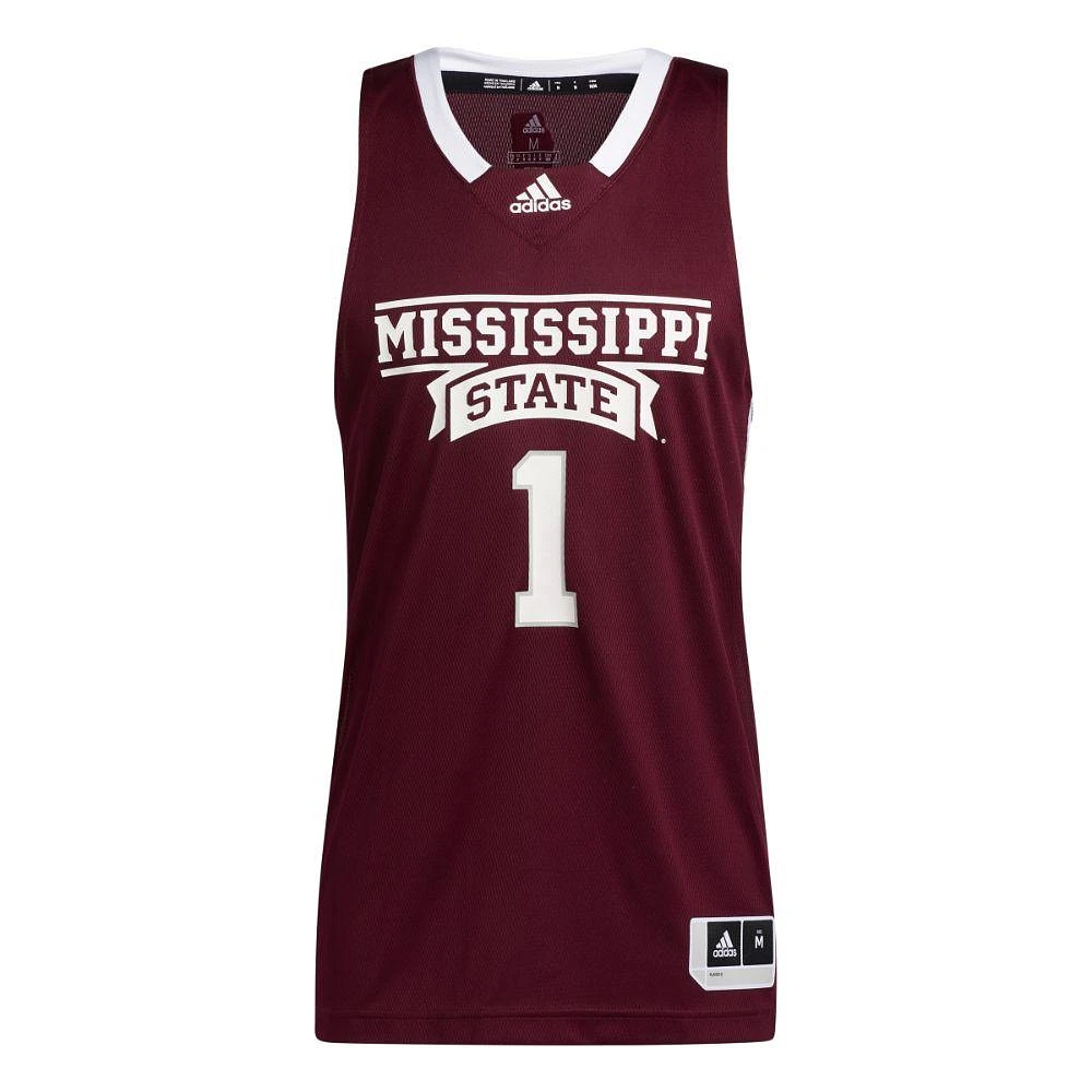 Mississippi State Adidas Swingman Basketball Jersey