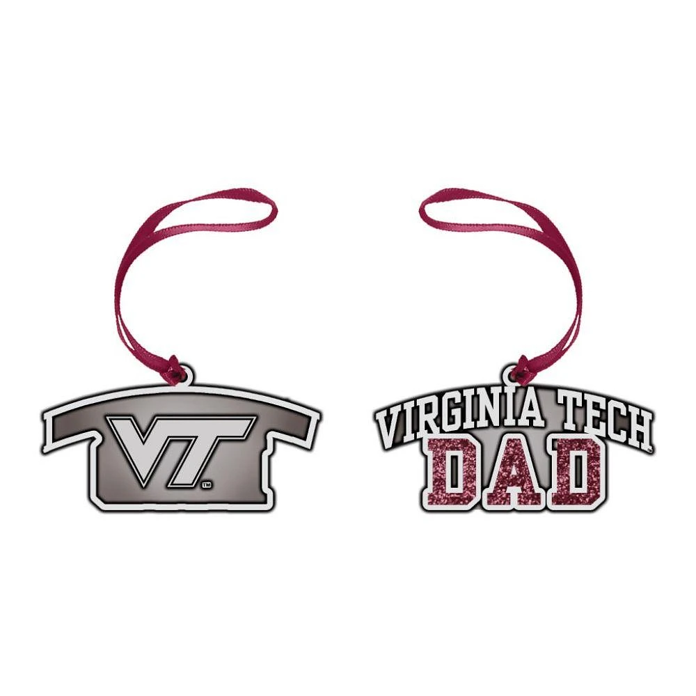 Virginia Tech Dad Ornament