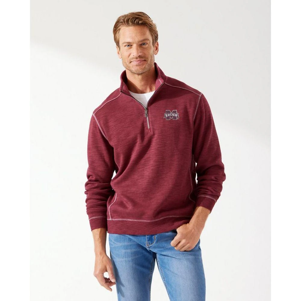 MSU Tommy Bahama Tobago Bay Half Zip