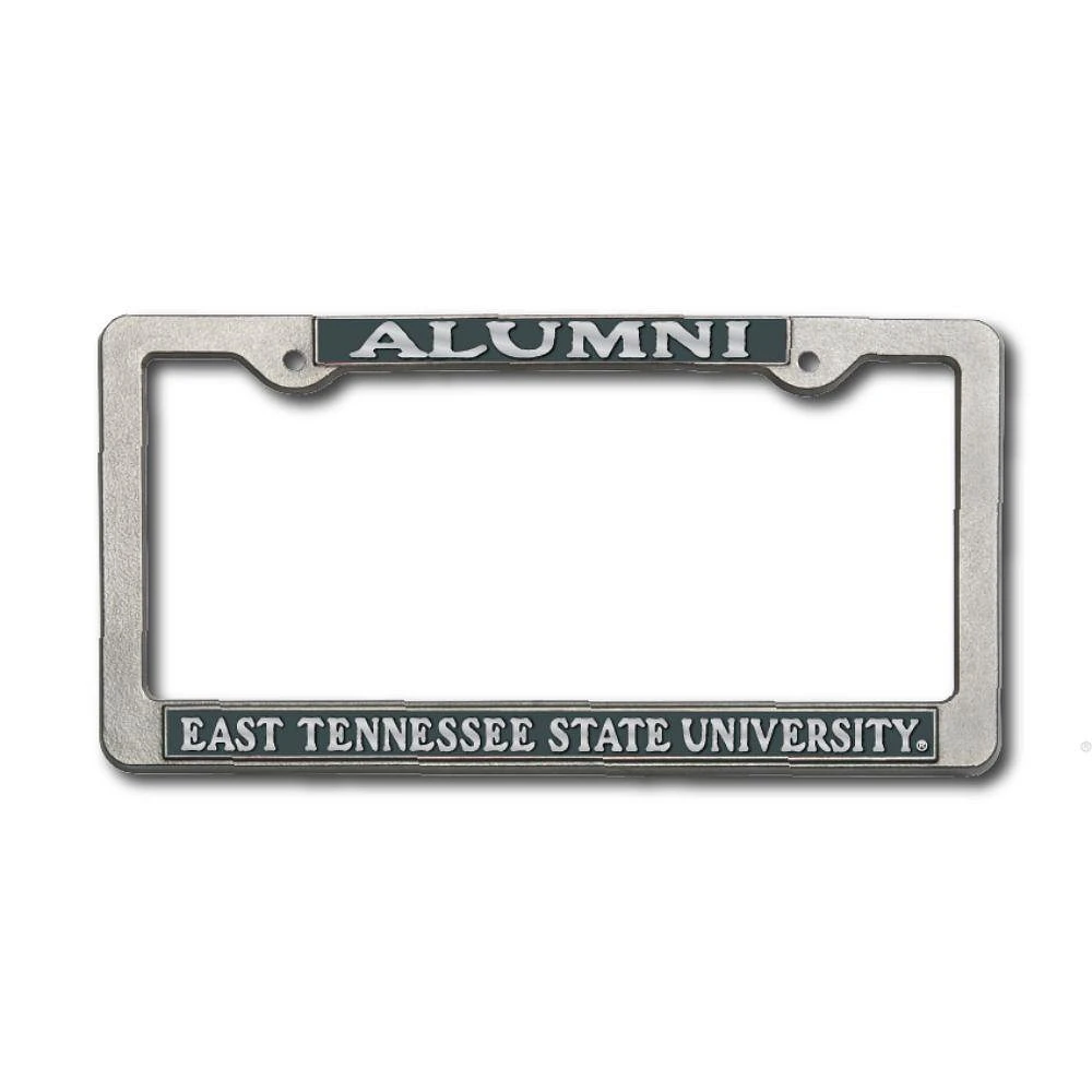 ETSU Alumni Pewter License Plate Frame
