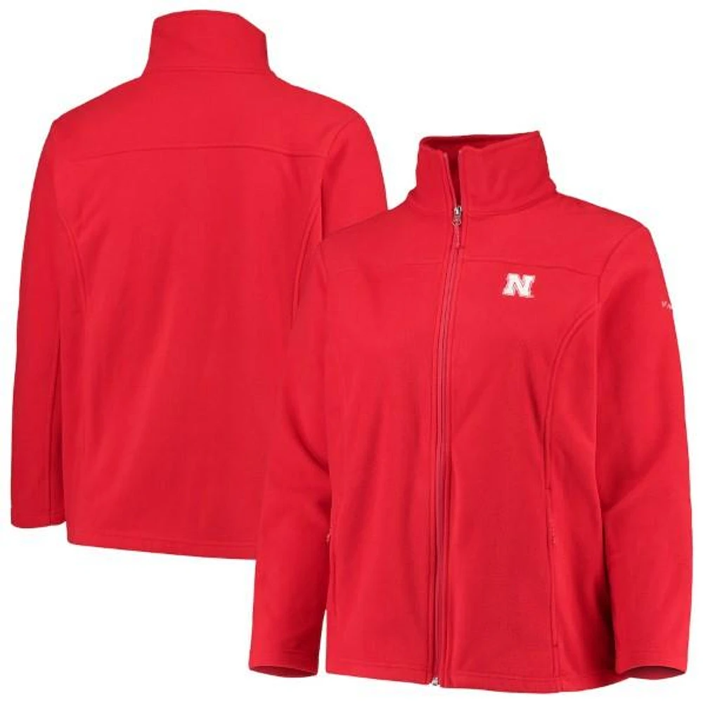 Nebraska Columbia Plus Give and Go II Full Zip Fleece