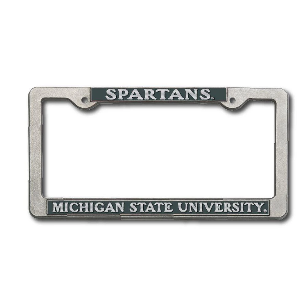 Michigan State Pewter License Plate Frame