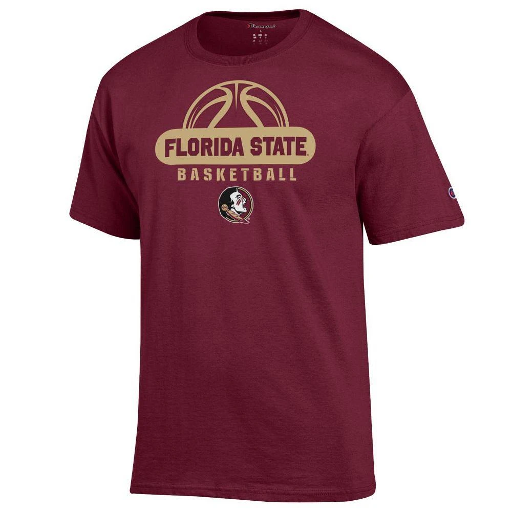 Florida State Champion Basketball Over Pill Tee
