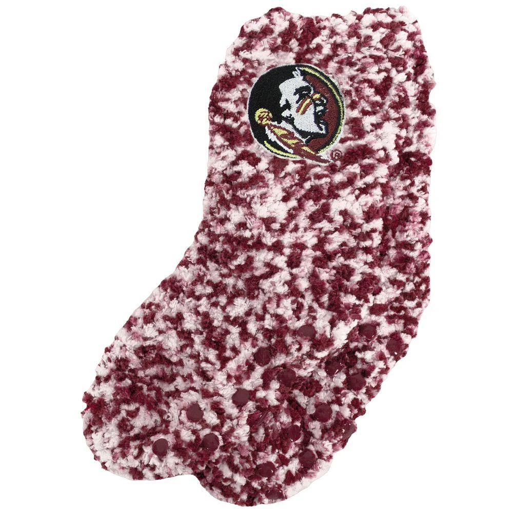 Florida State YOUTH Fuzzy Marled Slipper Socks
