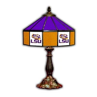 LSU Glass Table Lamp
