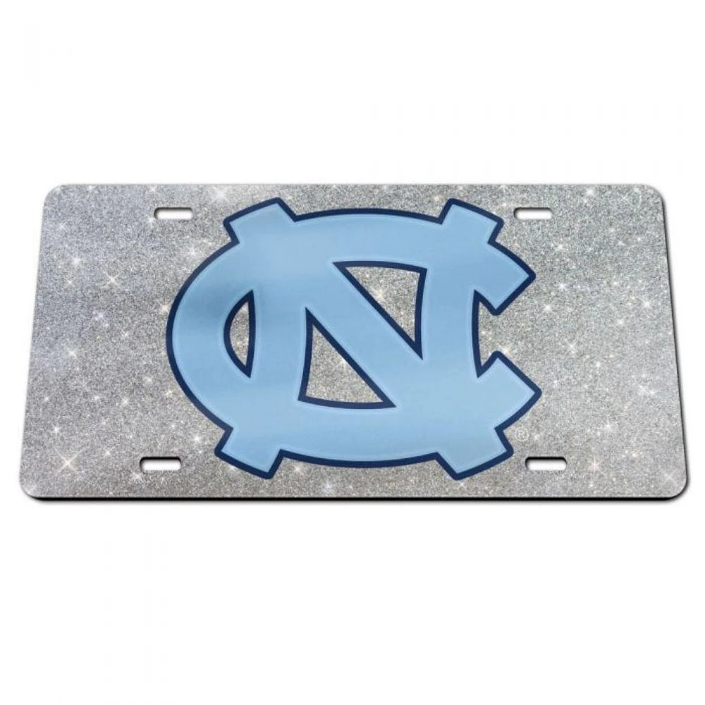 Carolina Glitter License Plate