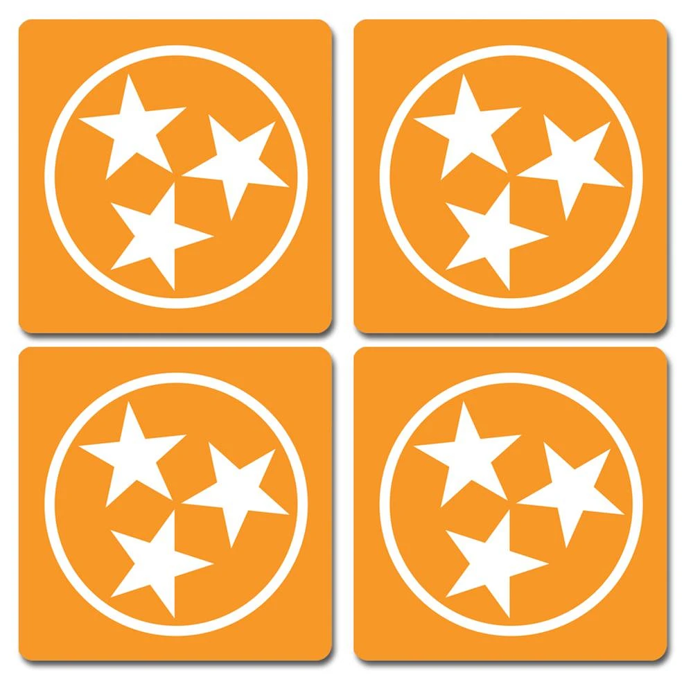 Tennessee Tristar 4-Pack Coasters