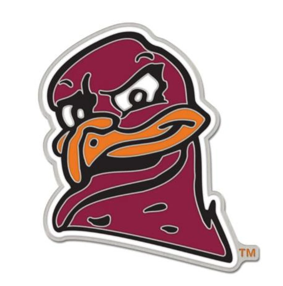 Virginia Tech Hokiebird Head Lapel Pin