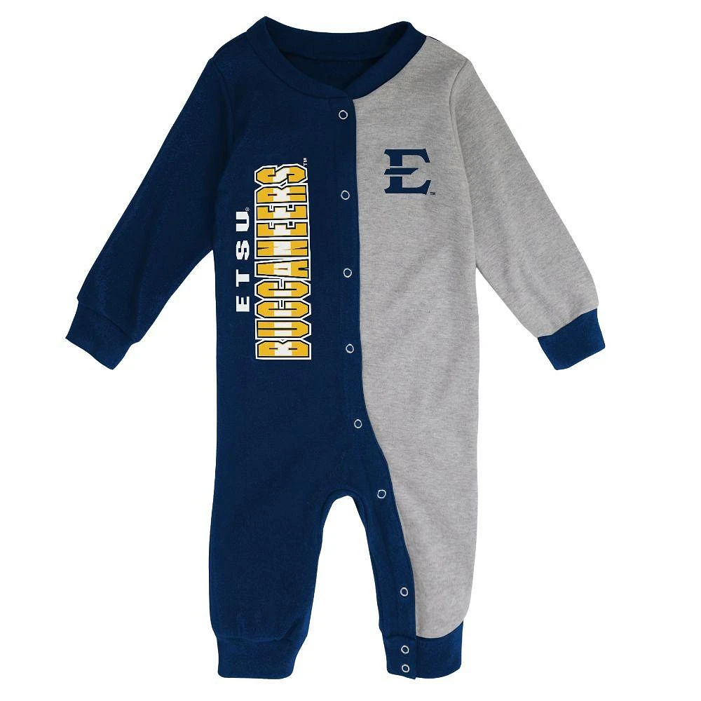 ETSU Gen2 NEW BORN Half Time Long Sleeve Snap Coverall