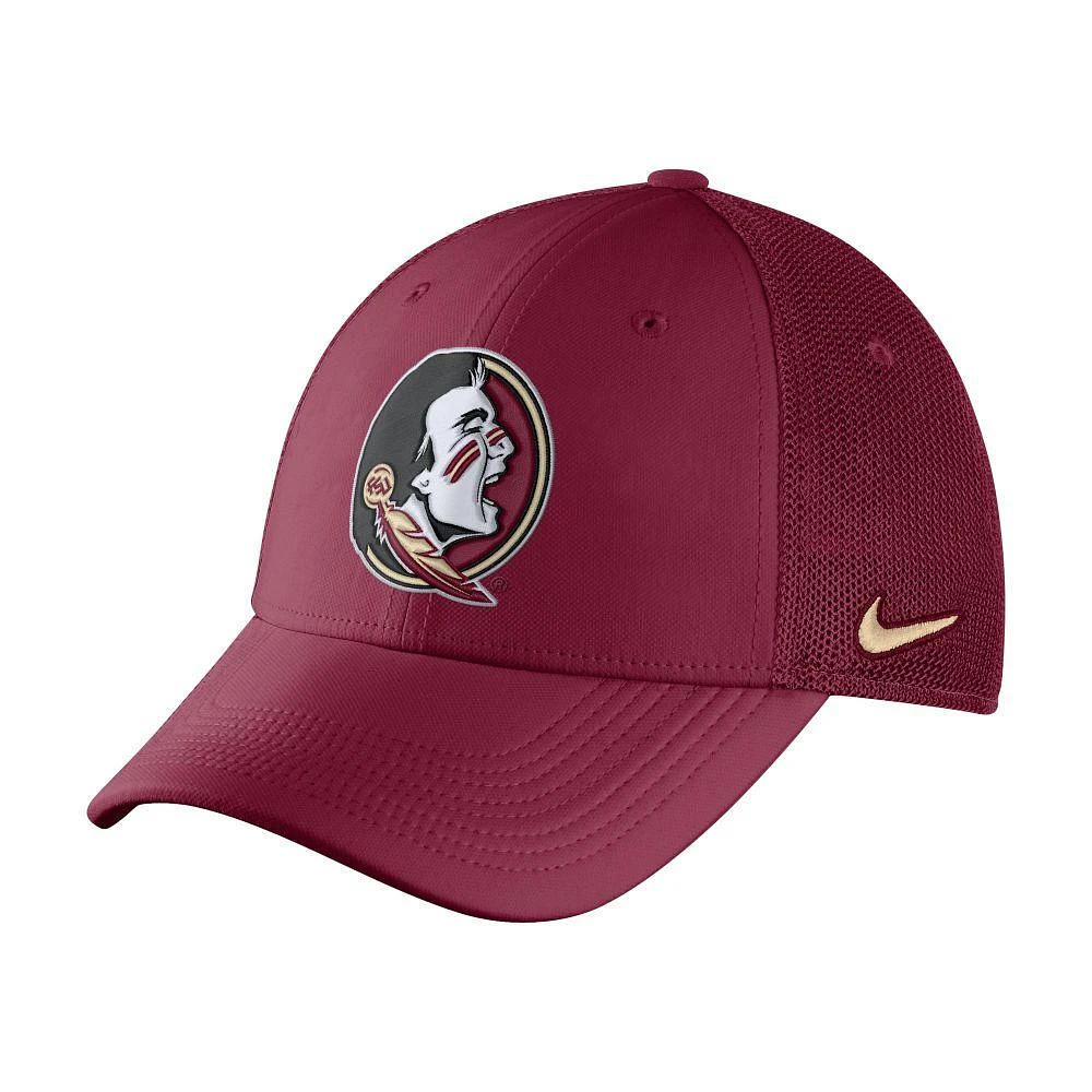 Florida State Nike L91 Swoosh Mesh Flex Fit Cap