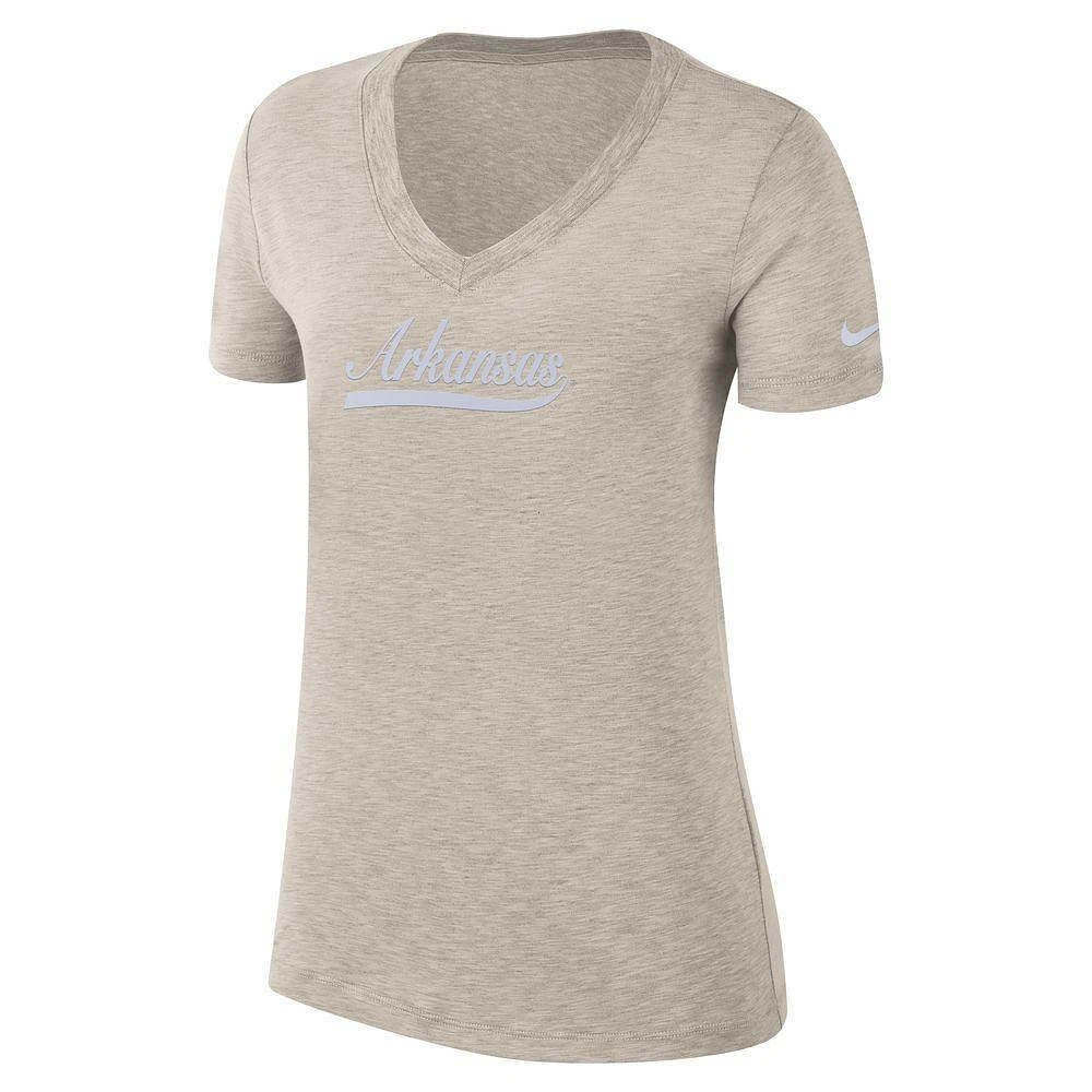 Arkansas Nike Women's Dri-Fit Triblend Athletics Tee