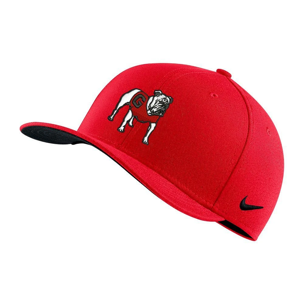 Georgia Nike C99 Swoosh Flex Fit Cap