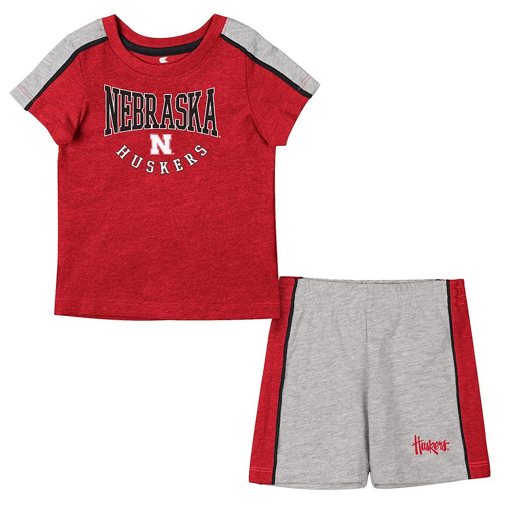 Nebraska Infant Norman Tee Short Set