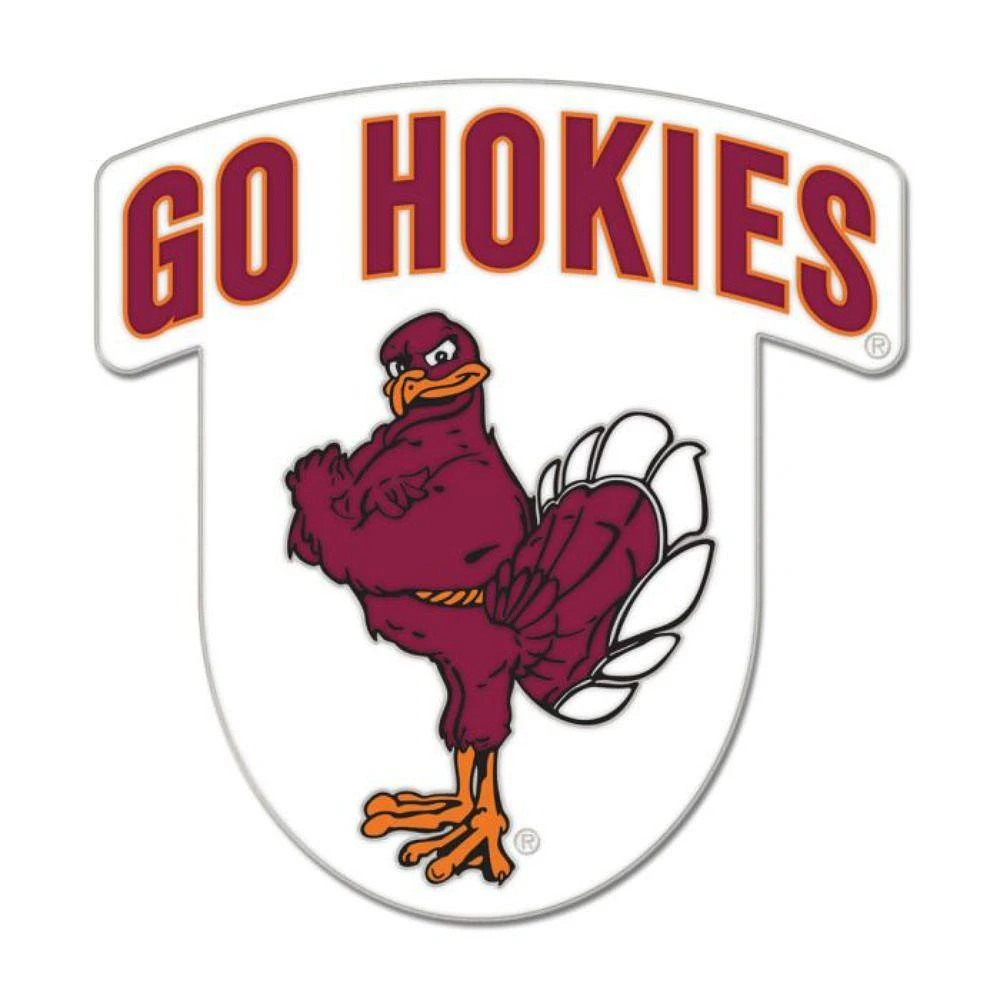 Virginia Tech Go Hokies Enamel Pin