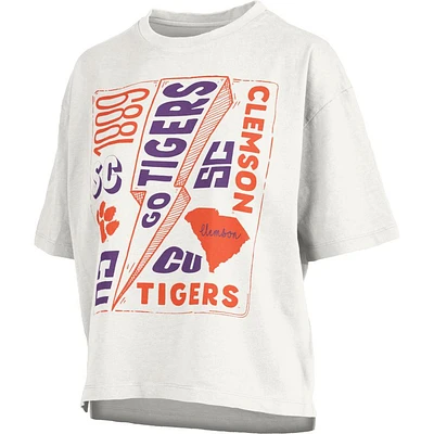 Clemson Pressbox School of Rock and Roll Waist Length Tee