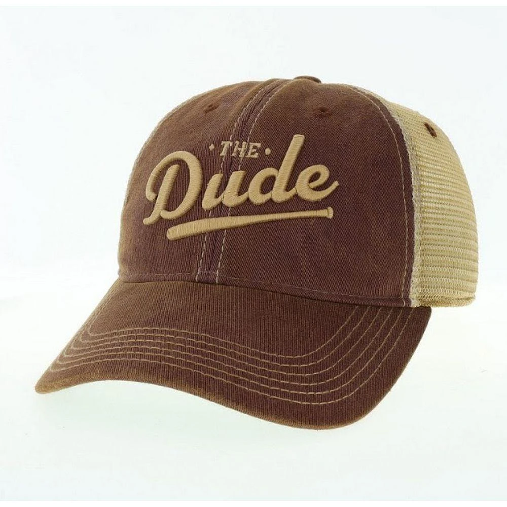 Mississippi State Legacy The Dude Script Bar Trucker Hat
