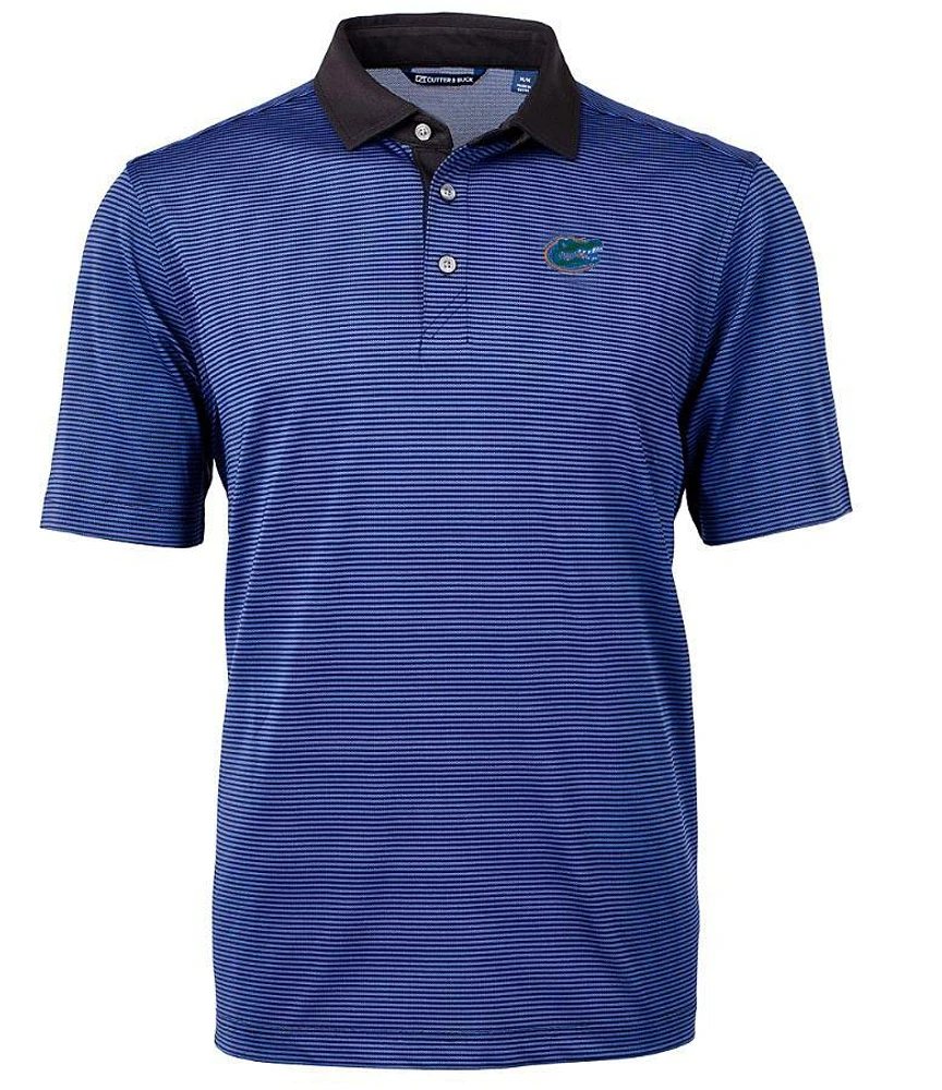 Florida Cutter & Buck Men's Virtue Eco Micro Stripe Polo