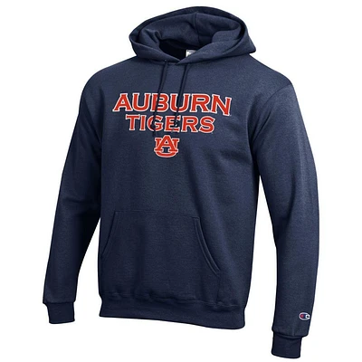 Auburn Champion Straight Stack Hoodie