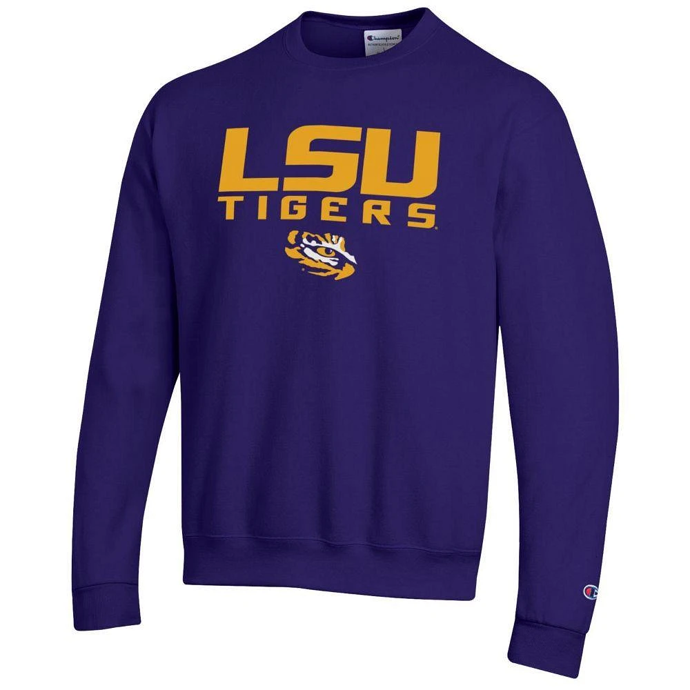 LSU Champion Straight Stack Crew