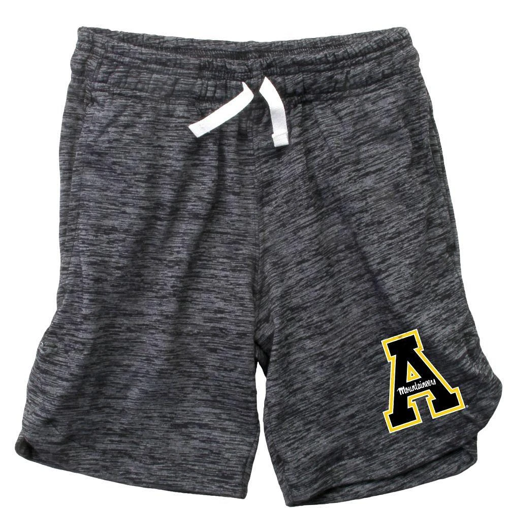 Appalachian State Wes and Willy Kids Cloudy Yarn Athletic Short