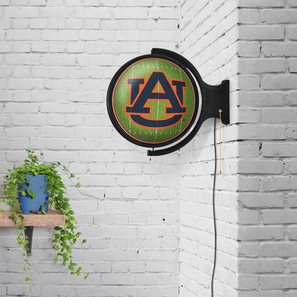 Auburn Football Rotating Lighted Wall Sign