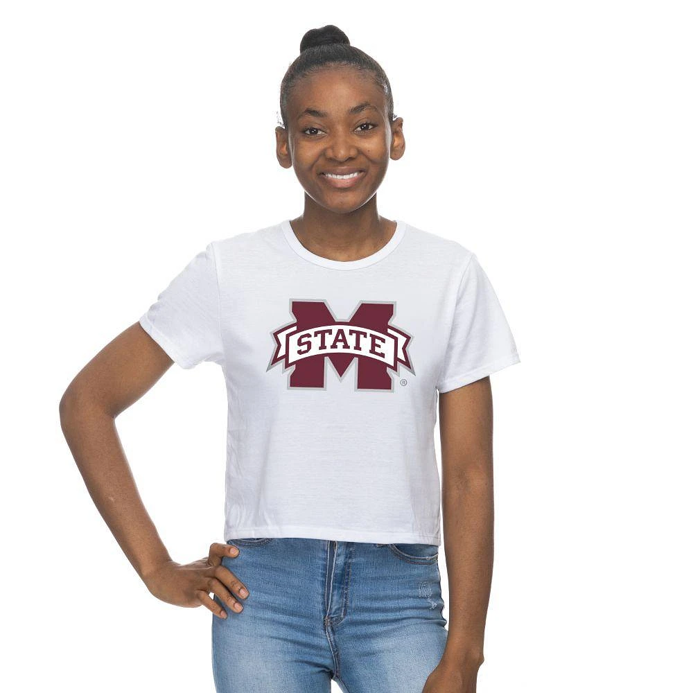 Mississippi State Zoozatz Logo Crop Tee