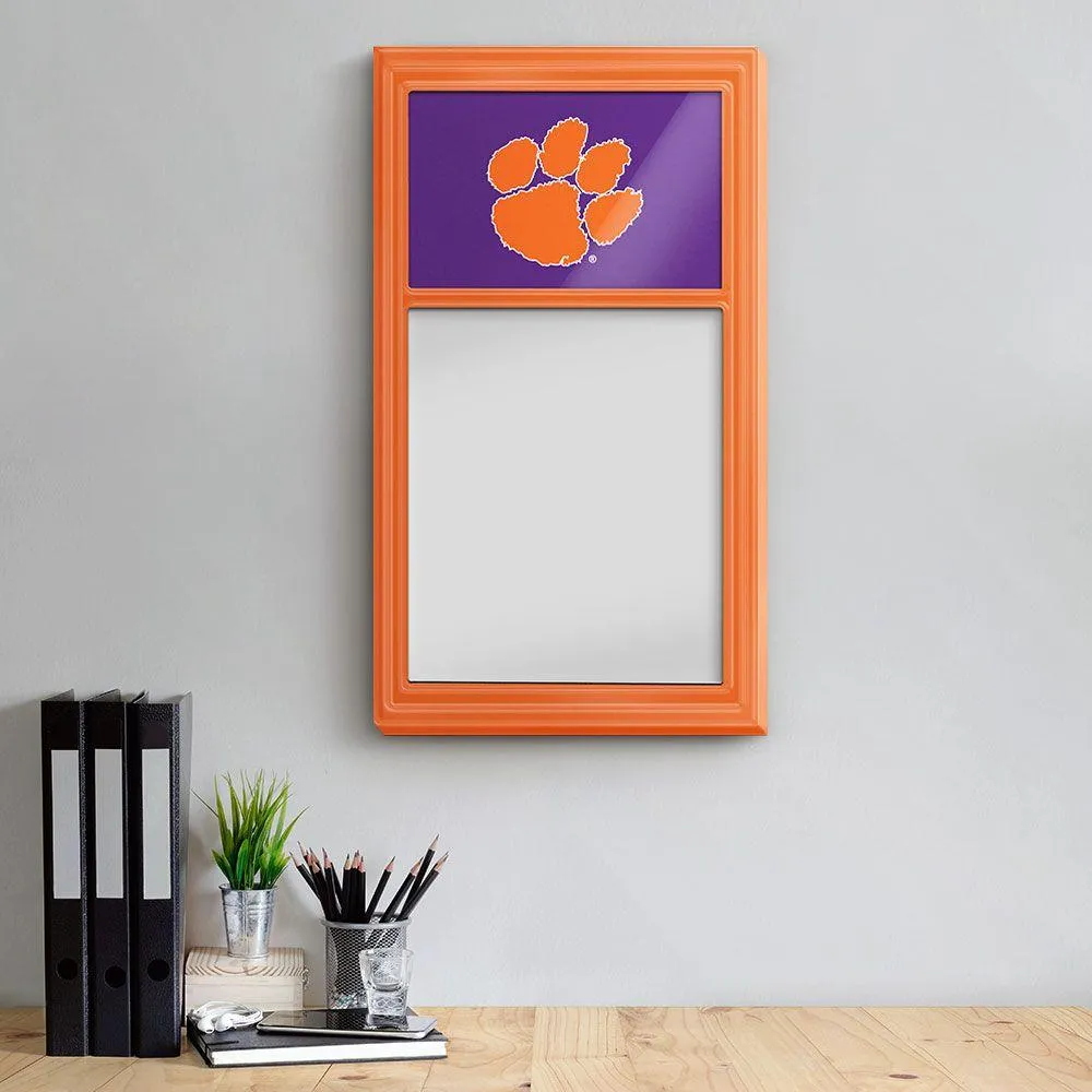 Clemson Dry Erase Note Board